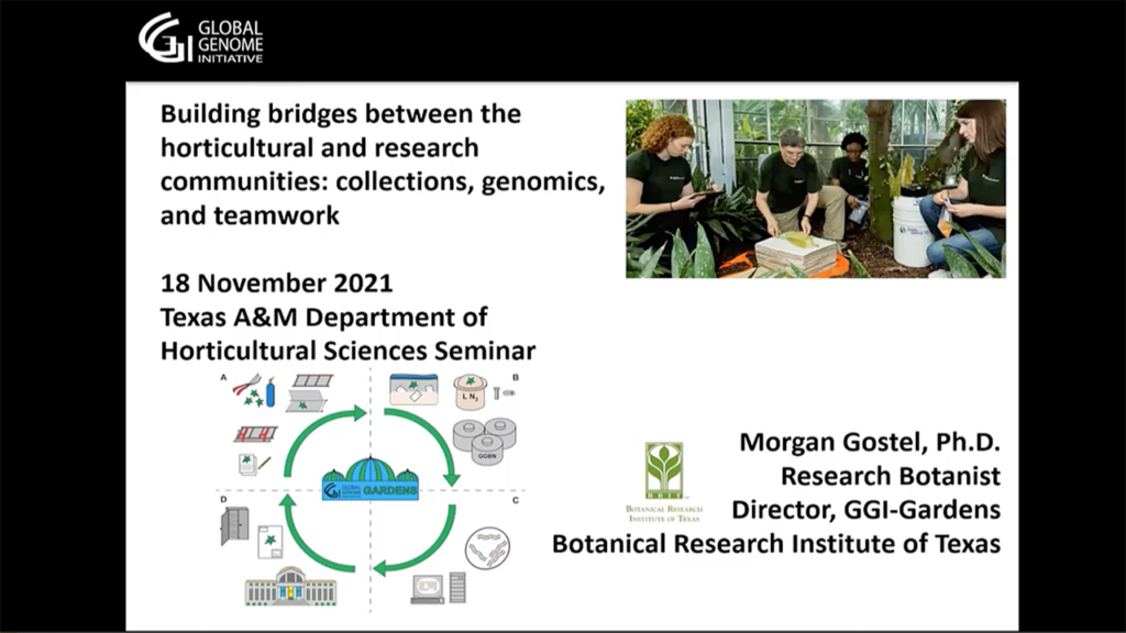 Building Bridges between the Horticulture and Research Communities